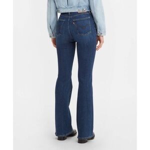 Levi's Women's 726™ High-Rise Flare Jeans -
Dark Indigo Worn In new